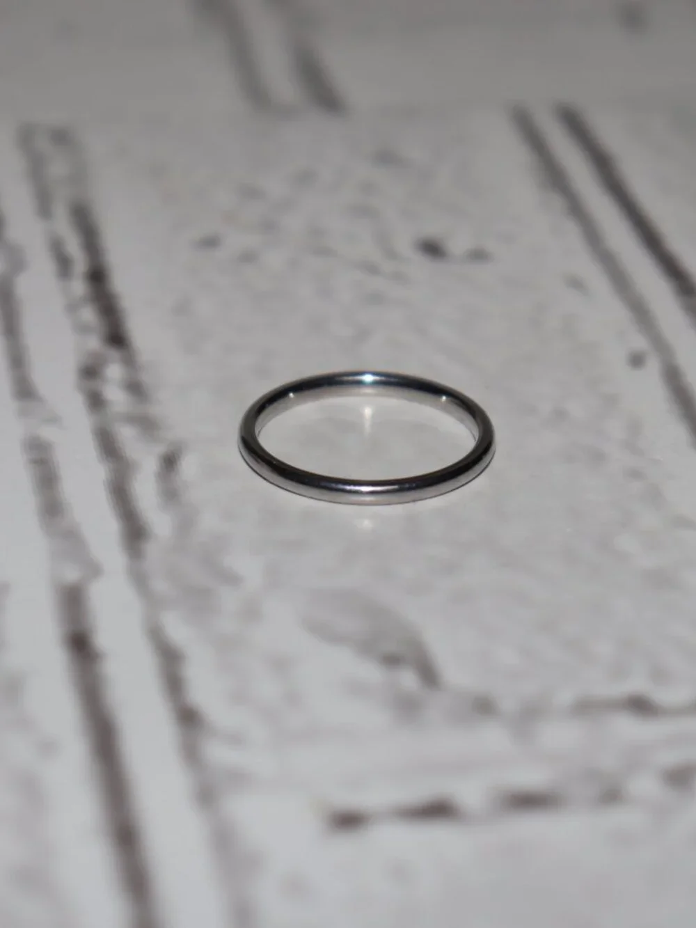 ✨ Silver Classic Band · Size 9.25 Minimalist design · Smooth polished finish